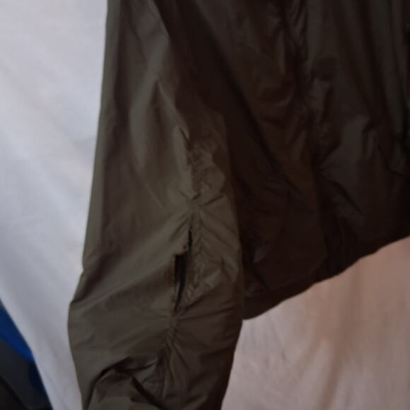 H&M Olive Army Green Lightweight Bomber Men Jacket Size-L - Picture 14 of 15